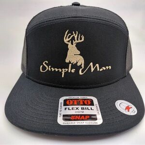 Simple Man Black and Tan Cap